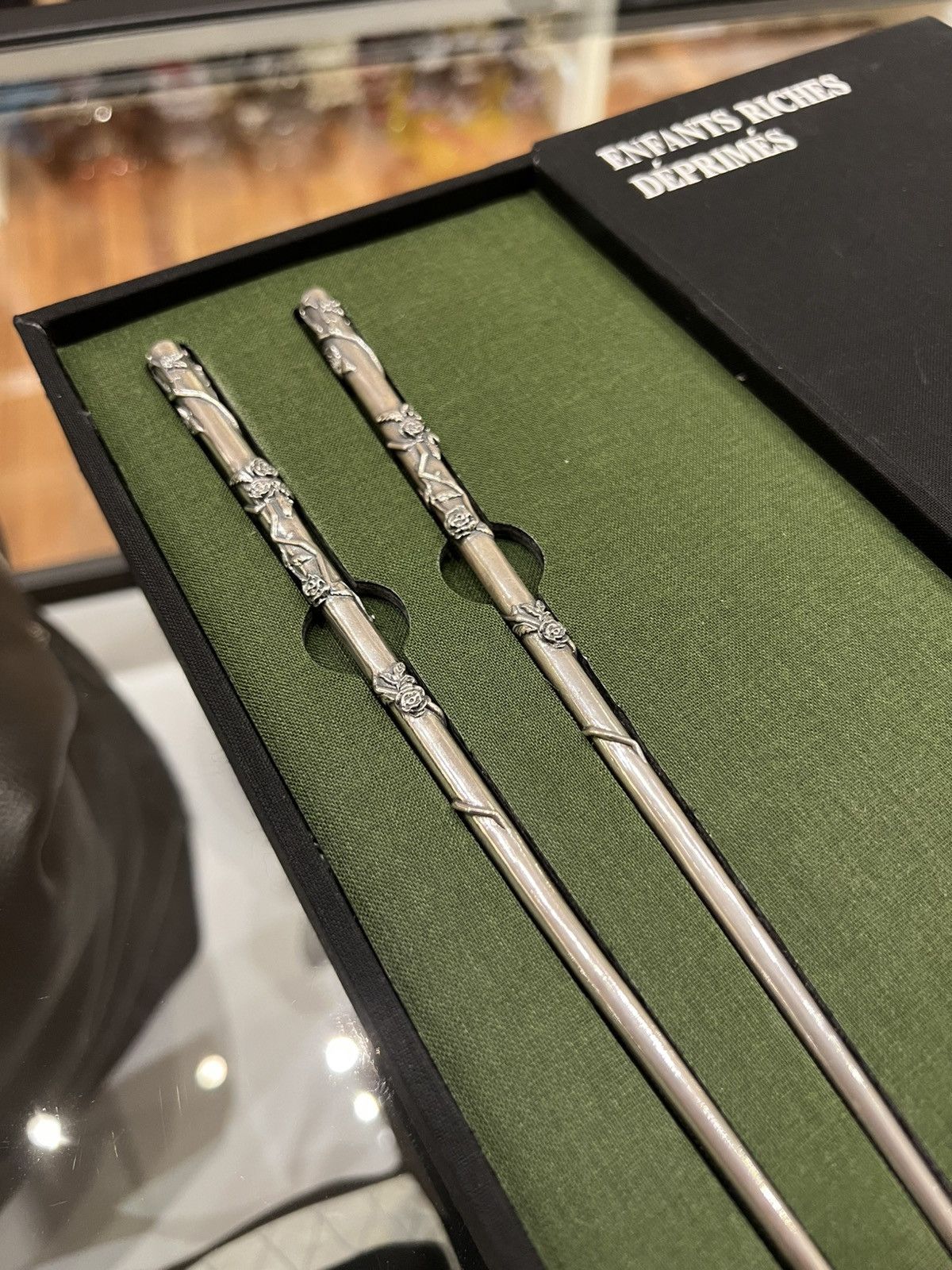 Enfants Riches Deprimes ERD Sterling Silver Chopsticks Size ONE SIZE - 2 Thumbnail