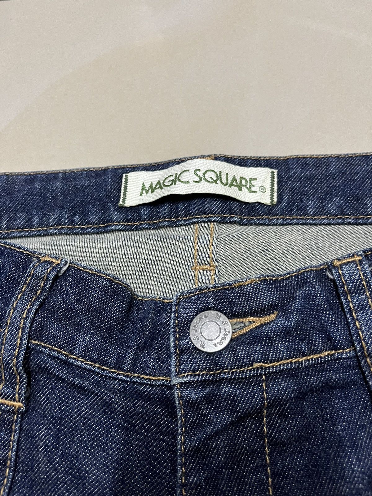 Hysteric Glamour Flare Jeans Magic Square bush pant low rise bootcut Size US 28 / EU 44 - 3 Thumbnail