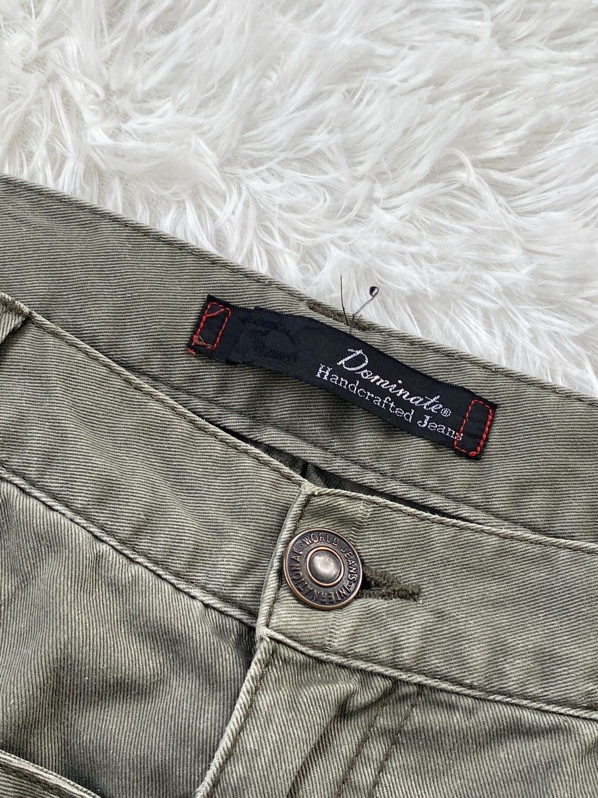 Japanese Brand × Seditionaries 🔥RARE🔥Dominated Handcrafted Jeans Japan Denim Double Waist Size US 34 / EU 50 - 7 Thumbnail