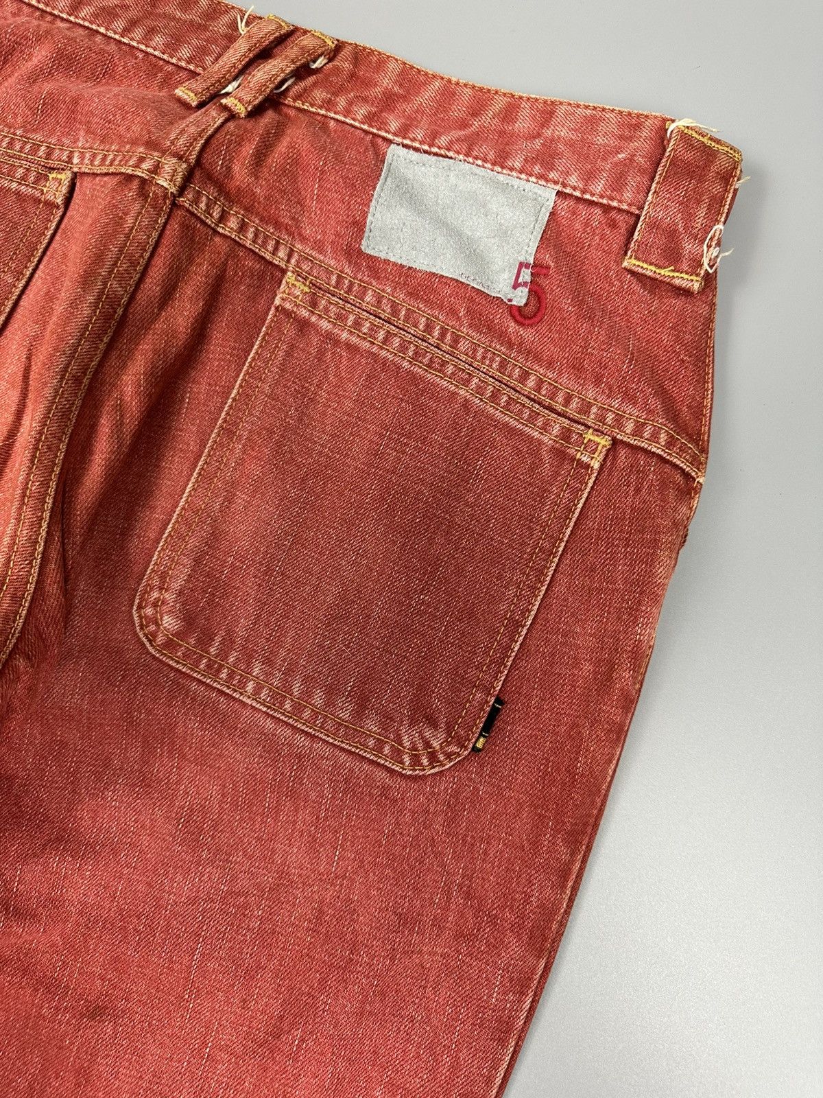 Japanese Brand 🔥Sick🔥Distressed Defiance 5 Denim Size US 30 / EU 46 - 13 Thumbnail