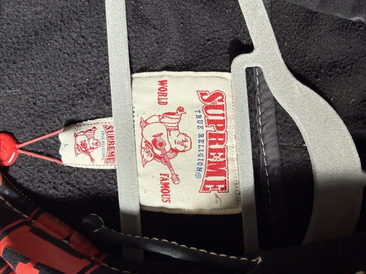 Supreme × True Religion Supreme True Religion Zip Up Hooded Sweatshirt Size US L / EU 52-54 / 3 - 4 Thumbnail