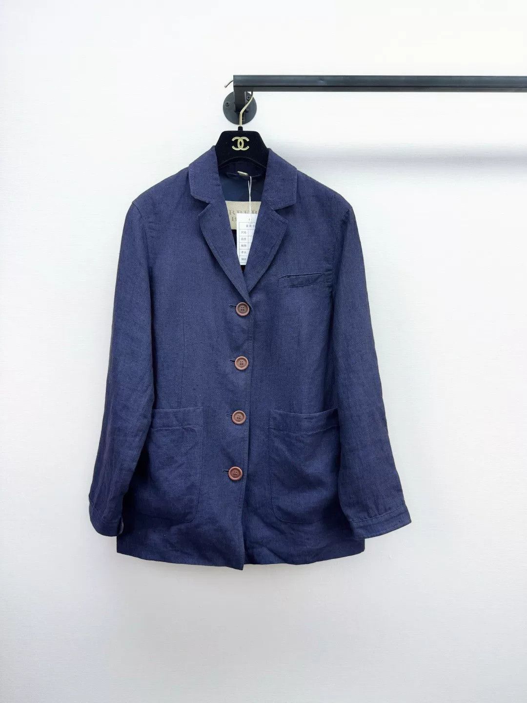 Burberry Burberry Navy Blue Blazer Size M / US 6-8 / IT 42-44 - 1 Thumbnail