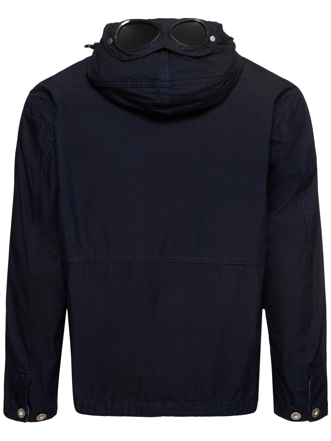 C.P. Company o1lsvrm0425 50 Fili Indigo Google Jacket in Insignia Blue Size US L / EU 52-54 / 3 - 2 Thumbnail