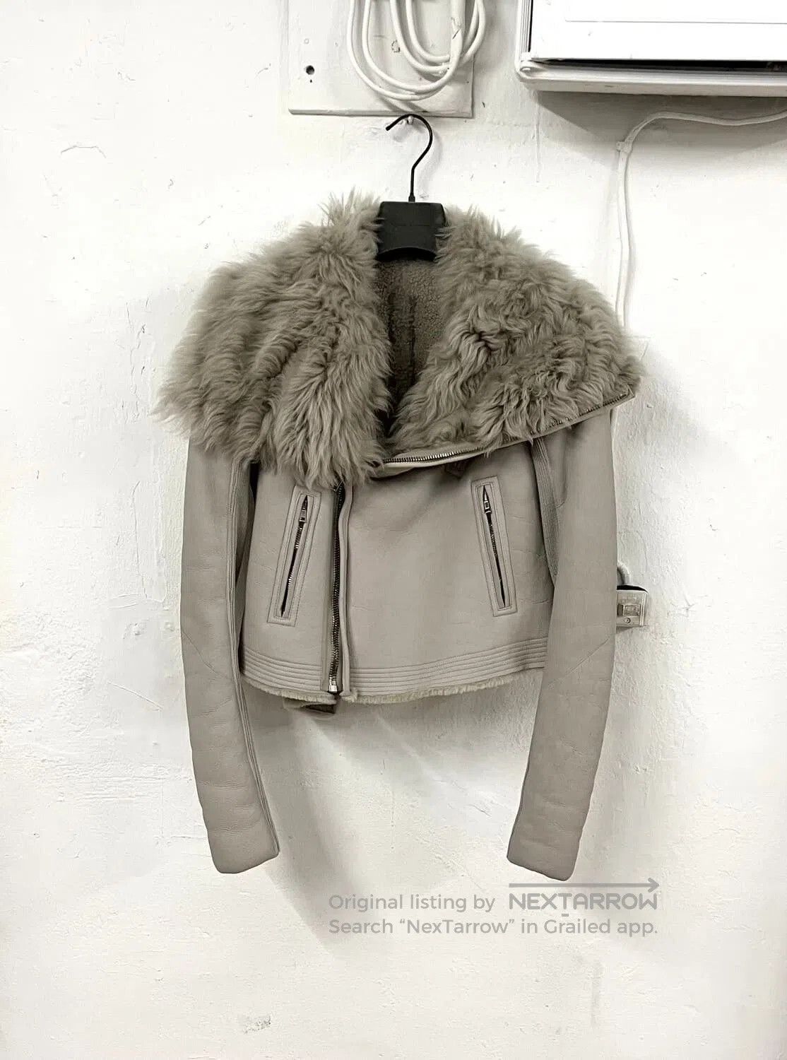 Rick Owens Rick Owens Shearling Leather Jacket. Size US M / EU 48-50 / 2 - 2 Thumbnail