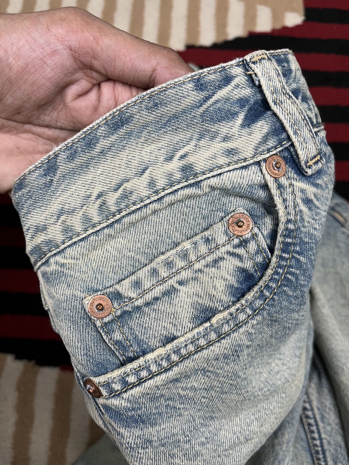 Our Legacy Our Legacy Denim Pants Size US 30 / EU 46 - 10 Thumbnail