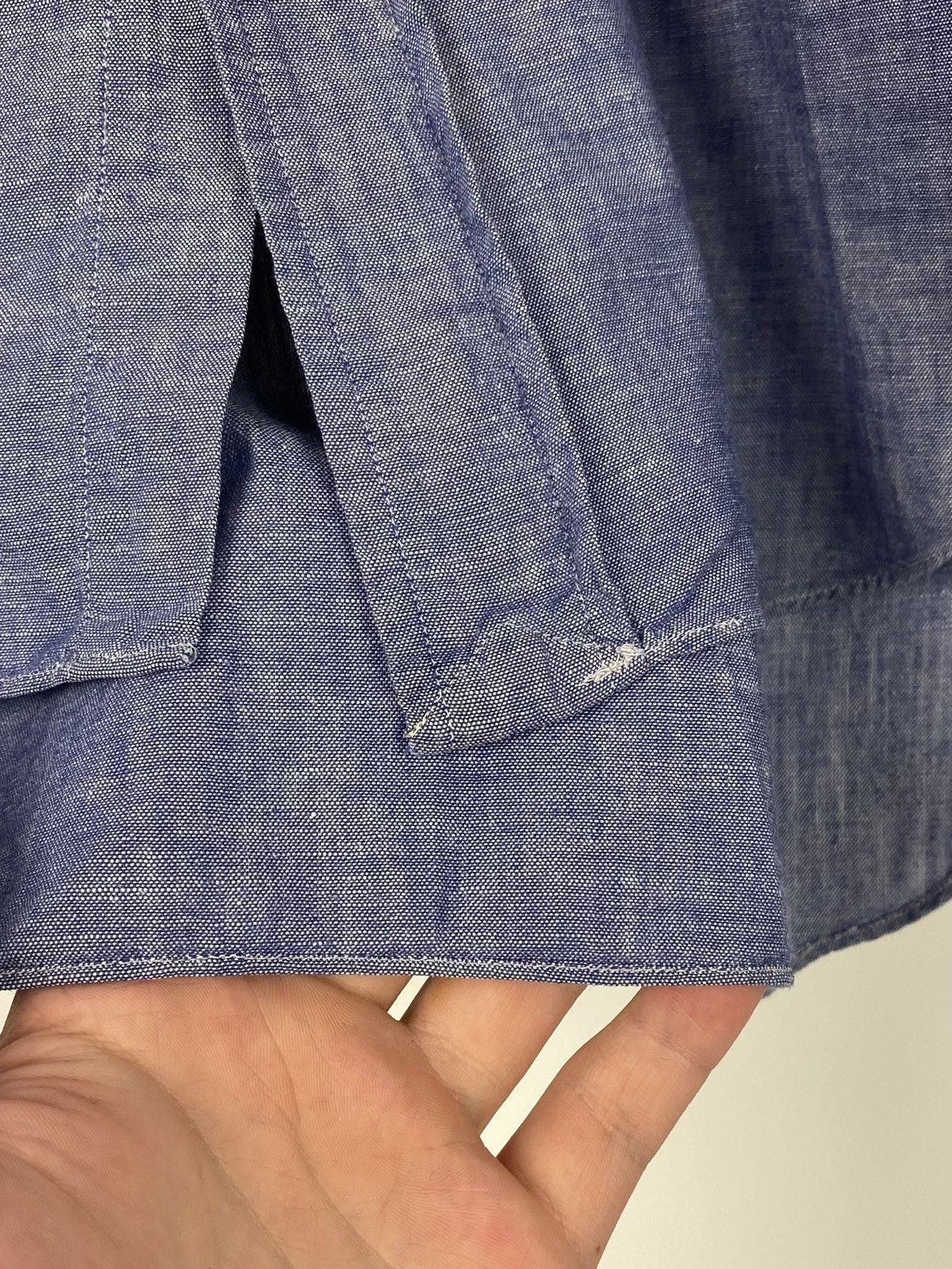 Polo Ralph Lauren Polo by Ralph Lauren x Hamilton Blue Chambray Button Up Size US M / EU 48-50 / 2 - 4 Thumbnail