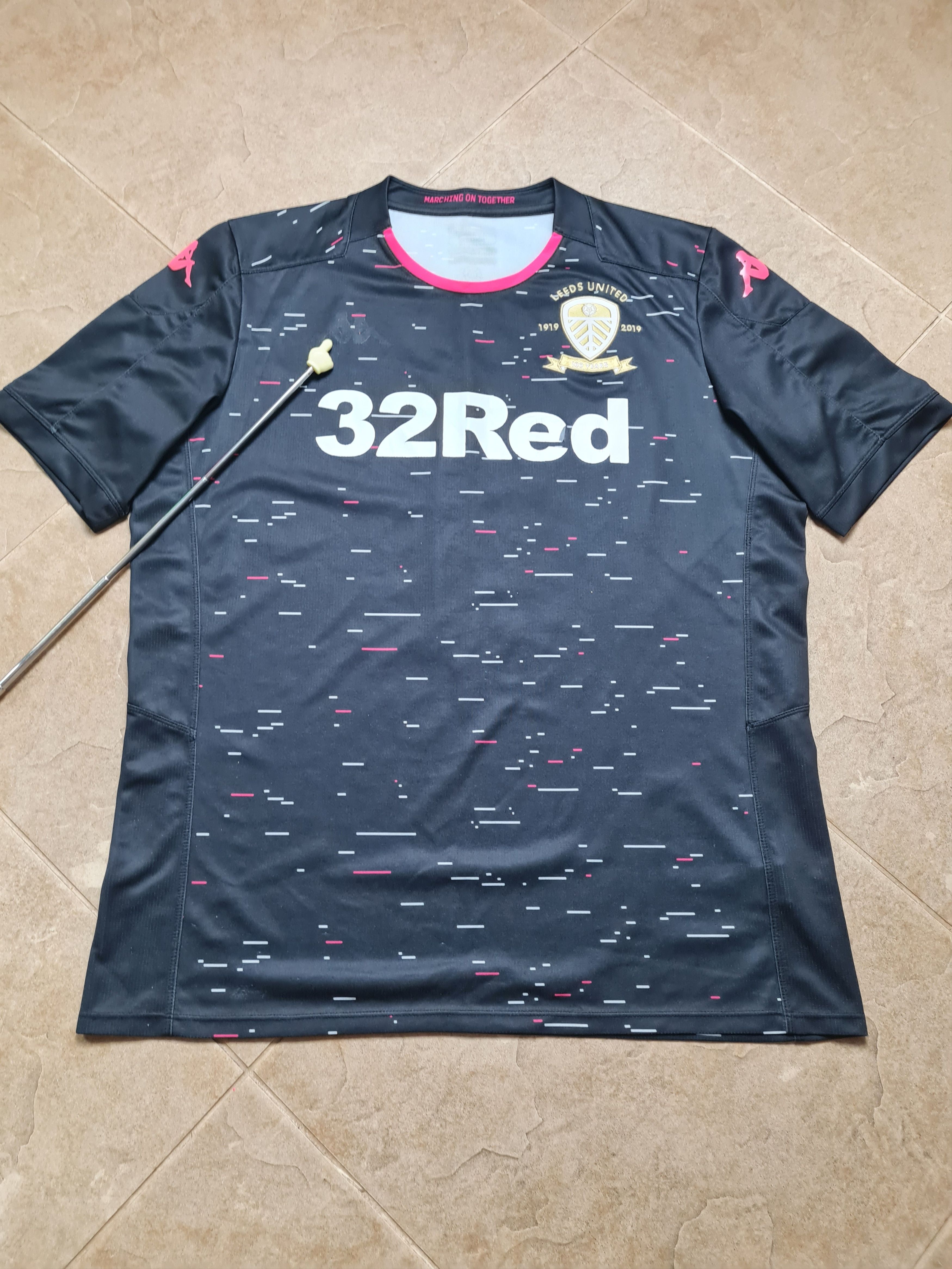 Kappa LEEDS UNITED 2019 2020 AWAY FOOTBALL SHIRT SOCCER KAPPA Size US XL / EU 56 / 4 - 3 Thumbnail