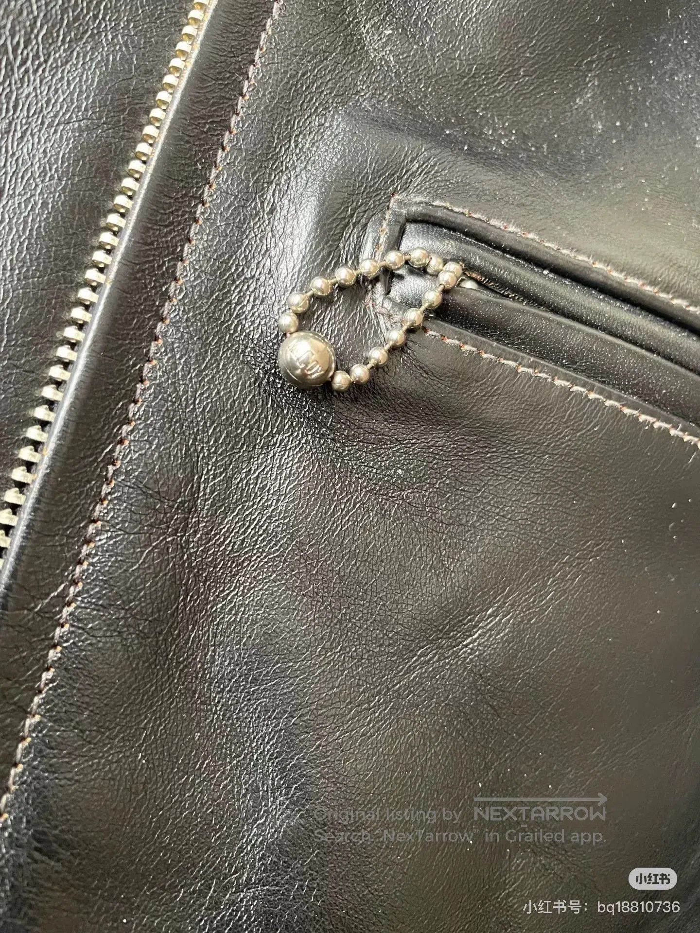 The Real McCoy's 1930s The Real McCoy's Nelson Leather Jacket. Size US M / EU 48-50 / 2 - 4 Thumbnail