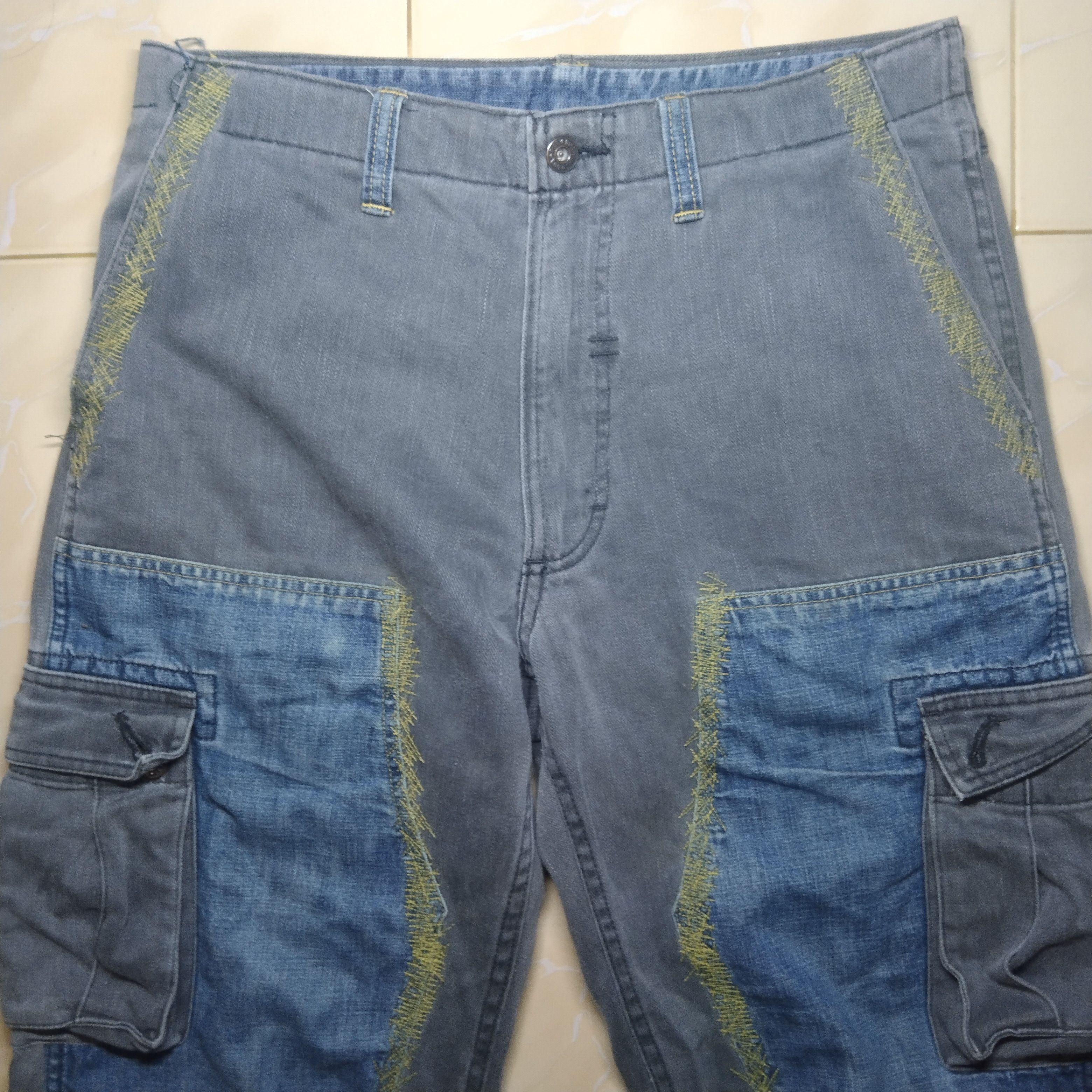 Japanese Brand Japanese brand Doarat Cargo Jeans Double knee Size US 32 / EU 48 - 6 Thumbnail