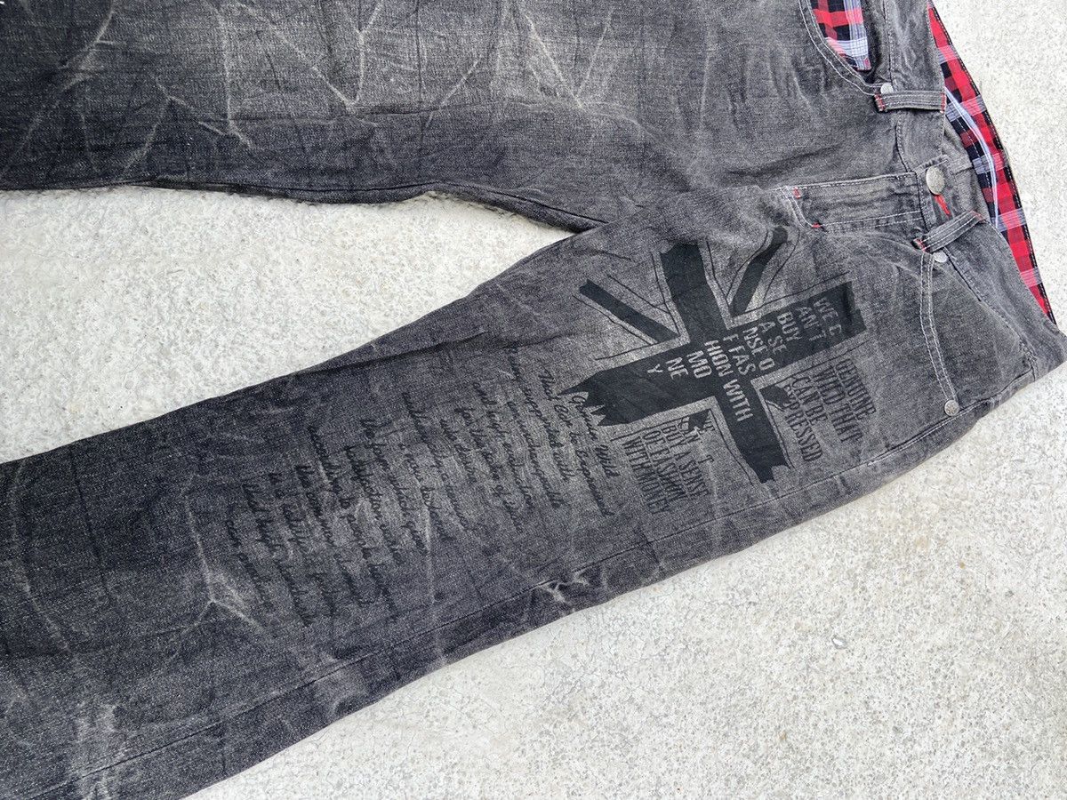 If Six Was Nine × Japanese Brand × Vintage Madpunk If Six Was Nine Inspired Denim Size US 30 / EU 46 - 15 Thumbnail