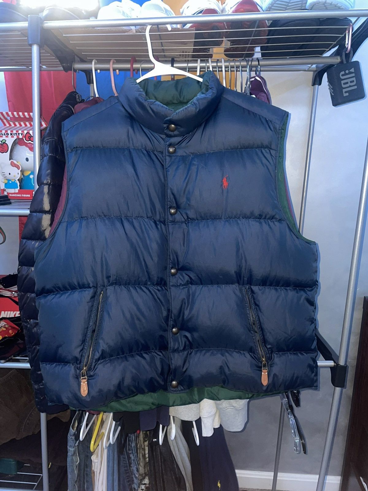 Polo Ralph Lauren × Vintage Vintage Polo Ralph Lauren Reversible Vest Size US L / EU 52-54 / 3 - 1 Thumbnail