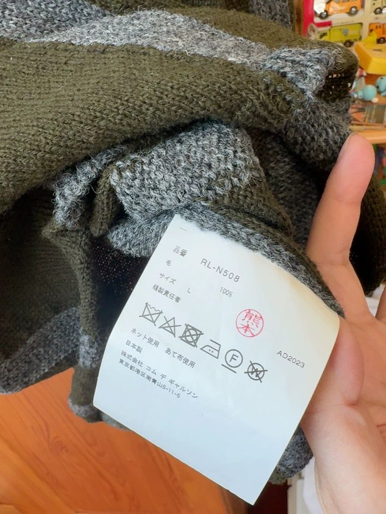 Comme des Garcons Comme Des Garcons Color blocked striped knitted sweater 25 Size L / US 10 / IT 46 - 4 Thumbnail