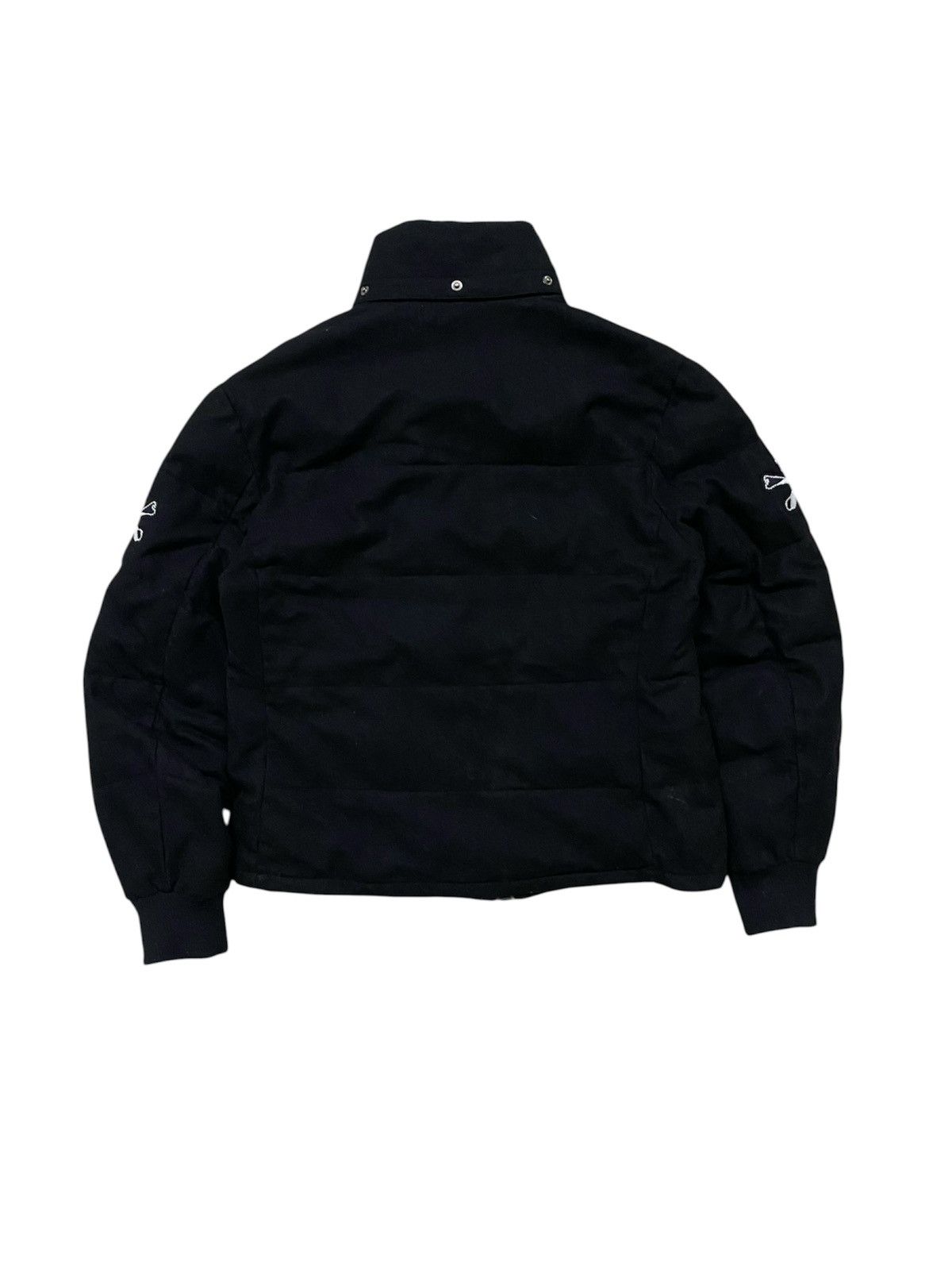 If Six Was Nine 2000s RED PEPPER WOOL PUFFER JACKET SKULL GLITTER SLEEVE Size US L / EU 52-54 / 3 - 2 Thumbnail