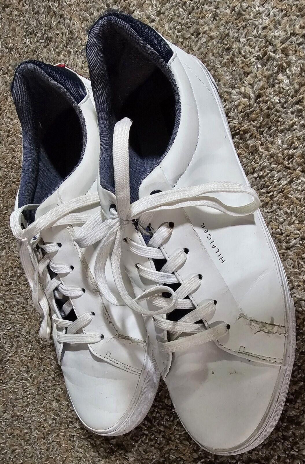 Tommy Hilfiger Tommy Hilfiger TMRance White Size 12 DAMAGED Leather Size US 12 / EU 45 - 5 Thumbnail