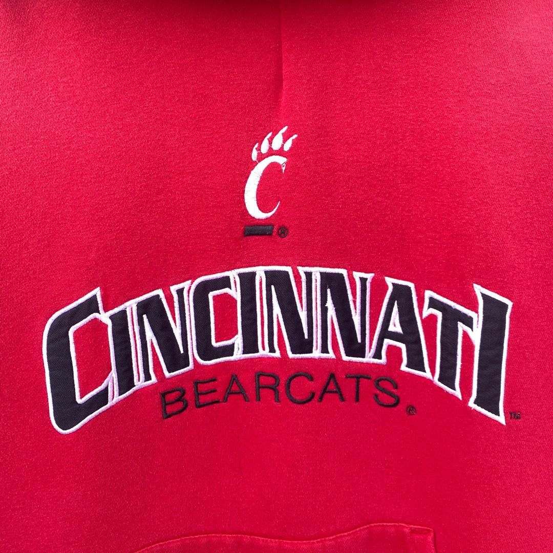 Other CINCINNATI BEARCATS HOODIE LARGE PULLOVER DARK RED Size US L / EU 52-54 / 3 - 4 Thumbnail