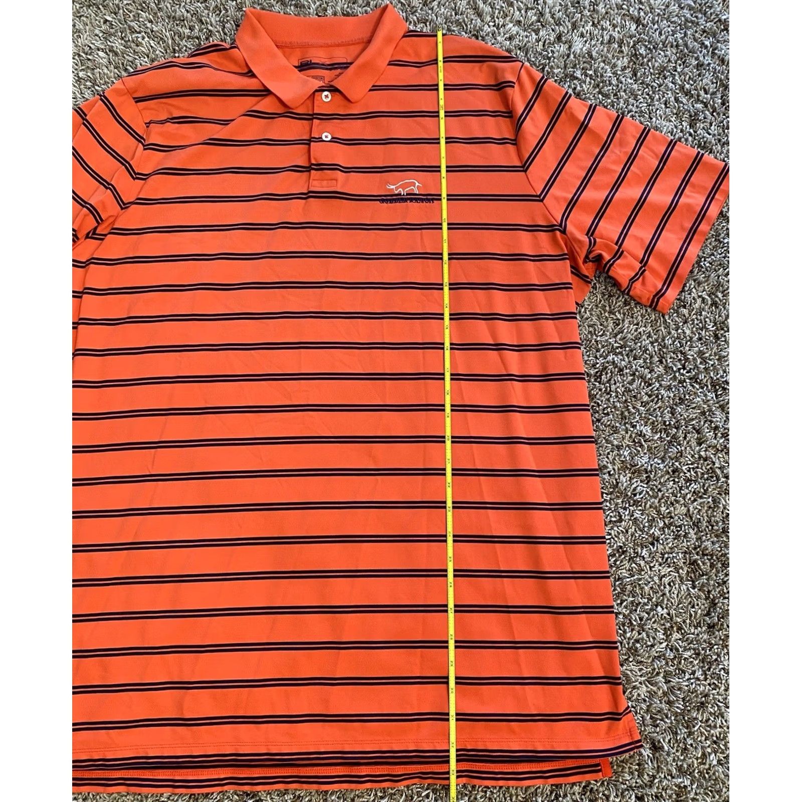 Ralph Lauren VINTAGE? (No) Gozzer Ranch Ralph Lauren RLX Golf Polo Men’s 2XL Orange Shirt Polo Golf RLX Men 2XL Orange Mens Polo RLX Golf Polo Size US XXL / EU 58 / 5 - 6 Thumbnail