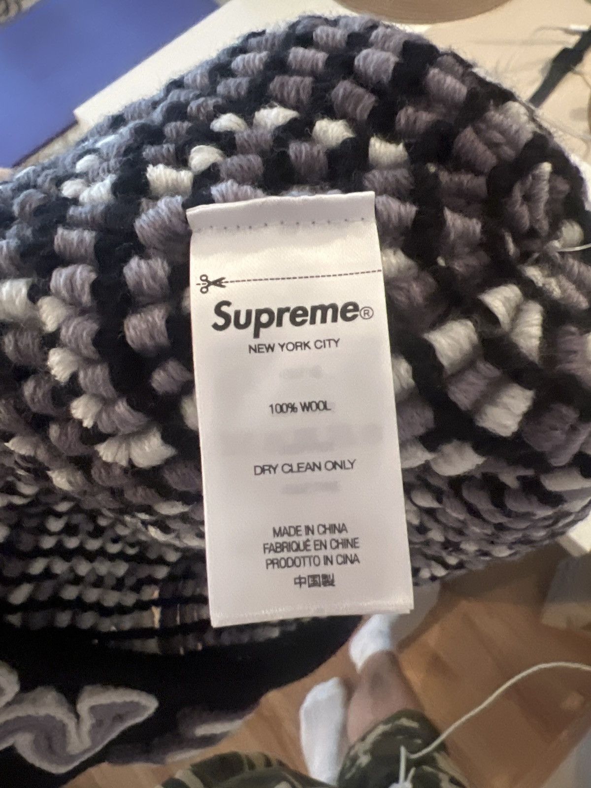 Supreme Wollen knitted Supreme 100% wool beanie Size ONE SIZE - 2 Thumbnail