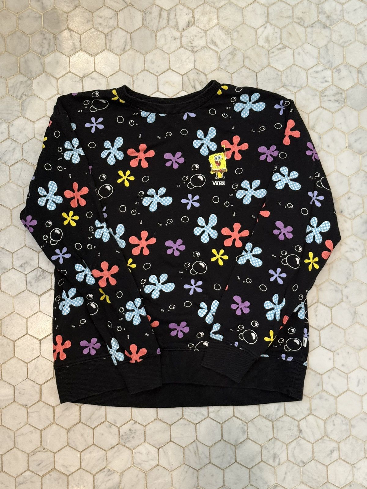 Vans ‘Vans’ X SpongeBob LIMITED EDITION Aloha Sweater Size US M / EU 48-50 / 2 - 1 Thumbnail