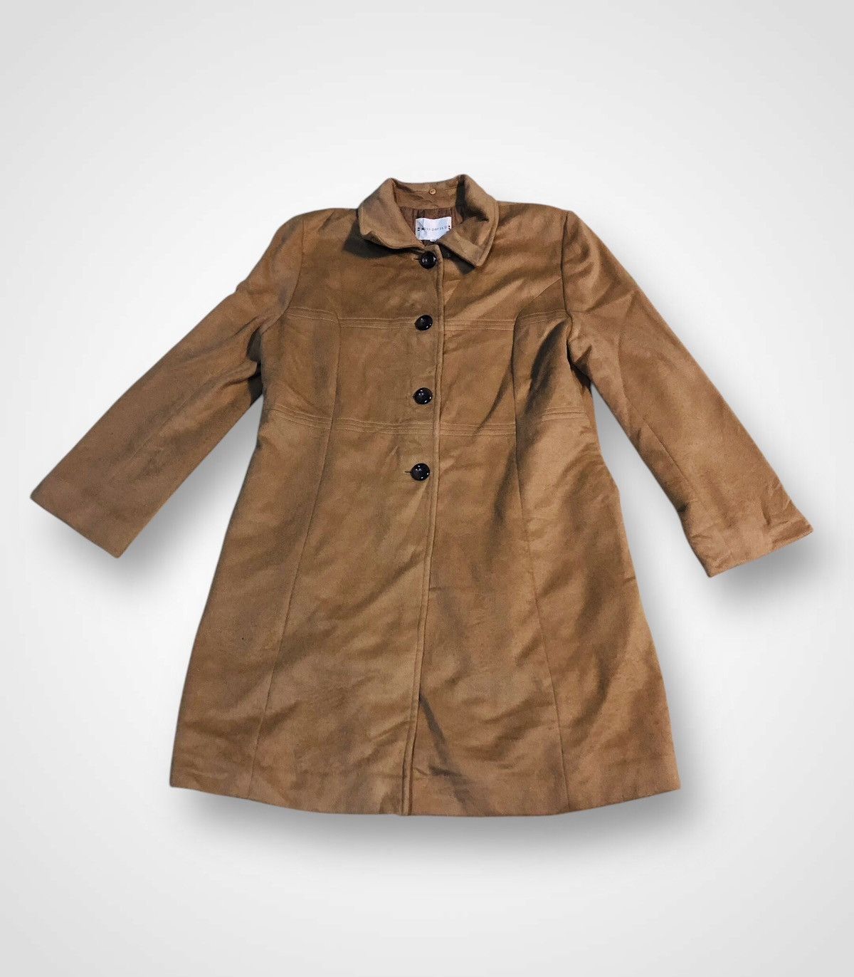 Japanese Brand Miss Paris Wool Long Jacket (30) Size US M / EU 48-50 / 2 - 1 Thumbnail