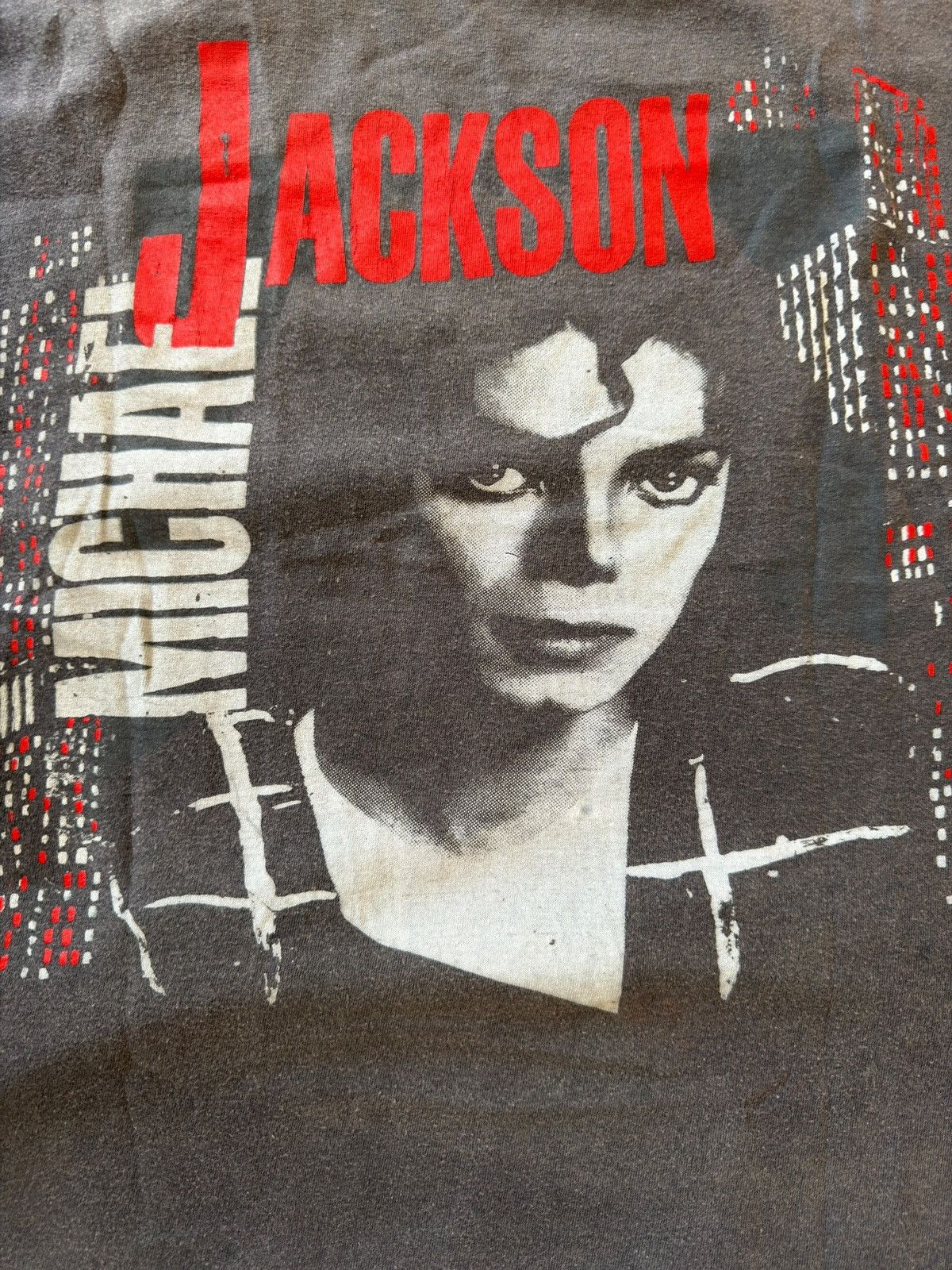 Band Tees *RARE* 1988 VINTAGE ROMA ITALY MICHAEL JACKSON BAD TOUR Size US XL / EU 56 / 4 - 5 Thumbnail