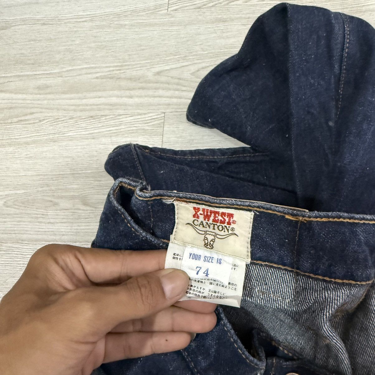 Japanese Brand Vintage x-west canton denim jeans pants Size US 29 - 8 Thumbnail