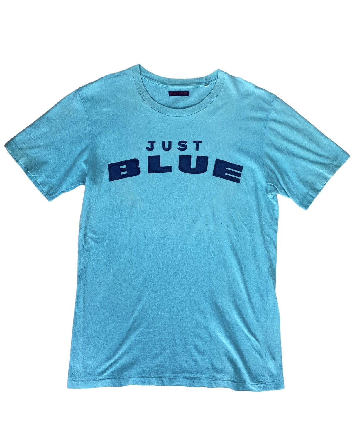 Vintage Very Rare Blue Blue Japan Tee