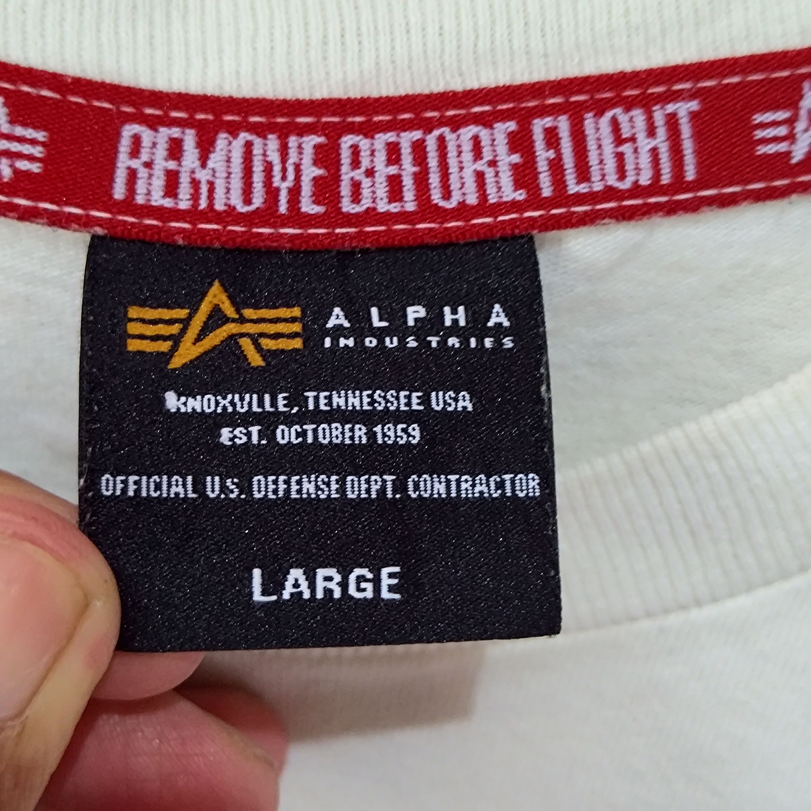 Alpha Industries American Flag Back ART Size US L / EU 52-54 / 3 - 4 Thumbnail