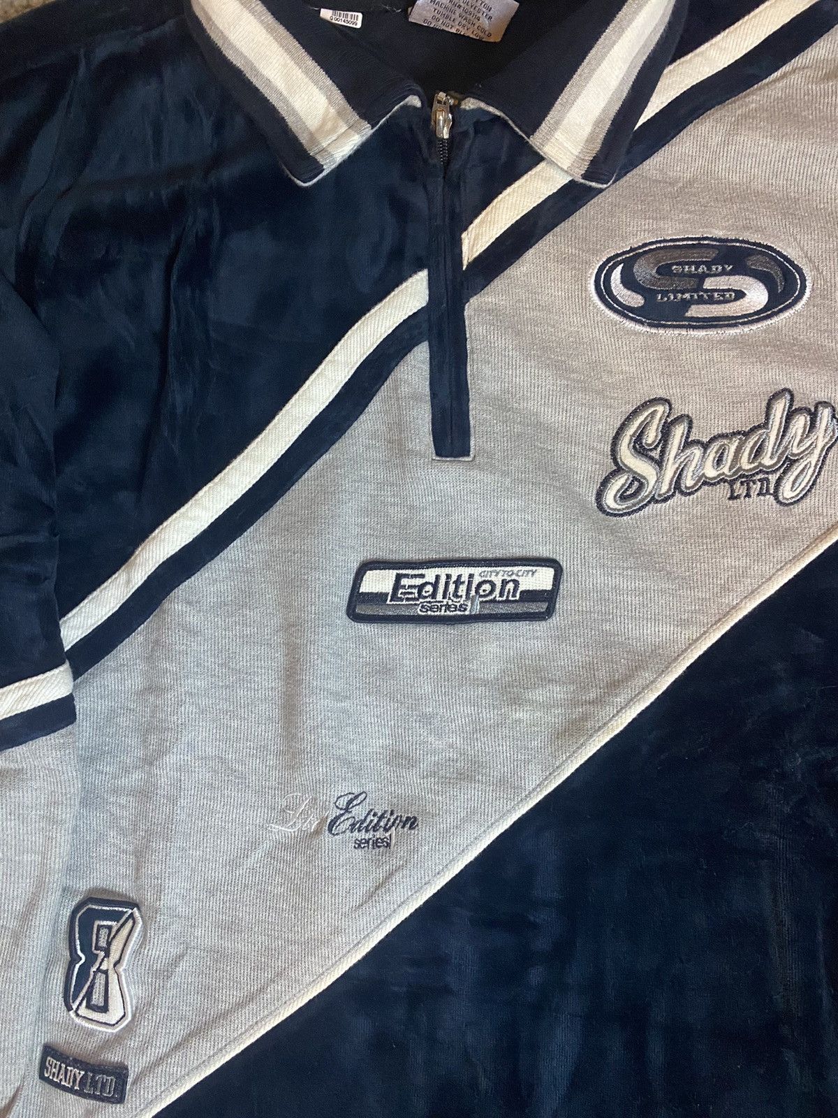 JNCO × Vintage Vintage Y2K Slim Shady Velour Jacket RARE Size US M / EU 48-50 / 2 - 4 Thumbnail