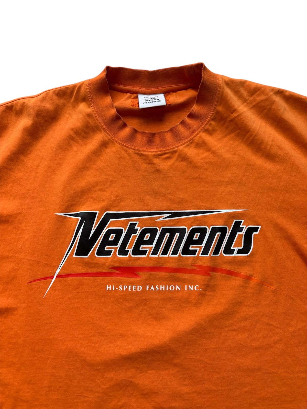 Vetements Vetements Hight Speed Oversized T-Shirt Size US S / EU 44-46 / 1 - 3 Thumbnail