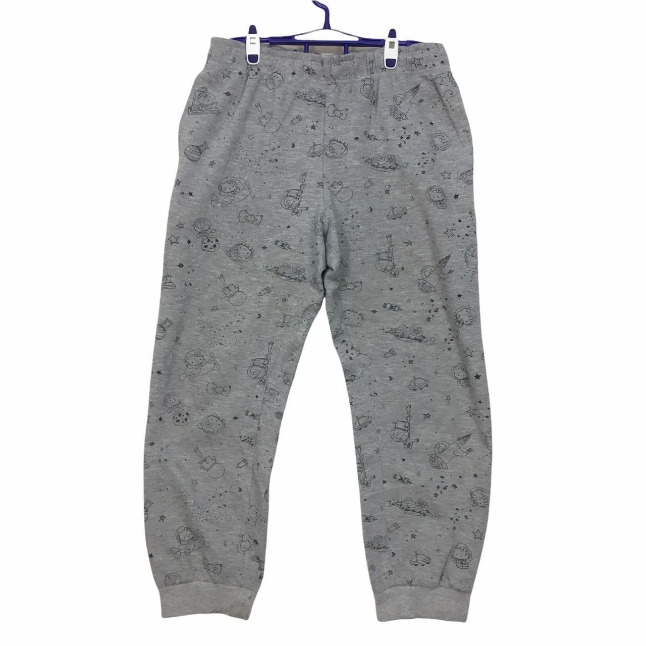Vintage Vtg DORAEMON x HELLO KITTY Sweatpant Size 30" / US 8 / IT 44 - 1 Thumbnail