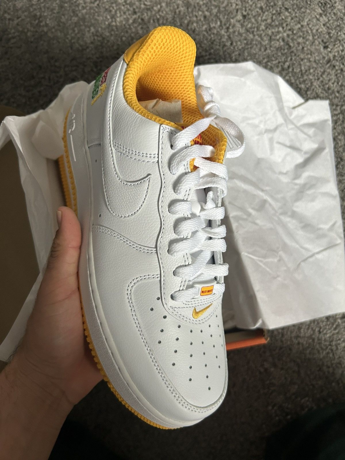 Nike Nike Air Force 1 Low Retro QS West Indies (2023) Size US 9 / EU 42 - 4 Thumbnail