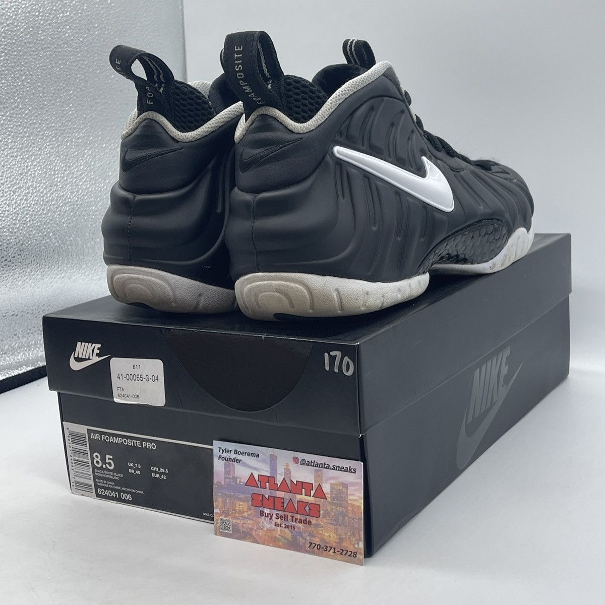 Nike Air foamposite dr doom Size US 8.5 / EU 41-42 - 5 Thumbnail