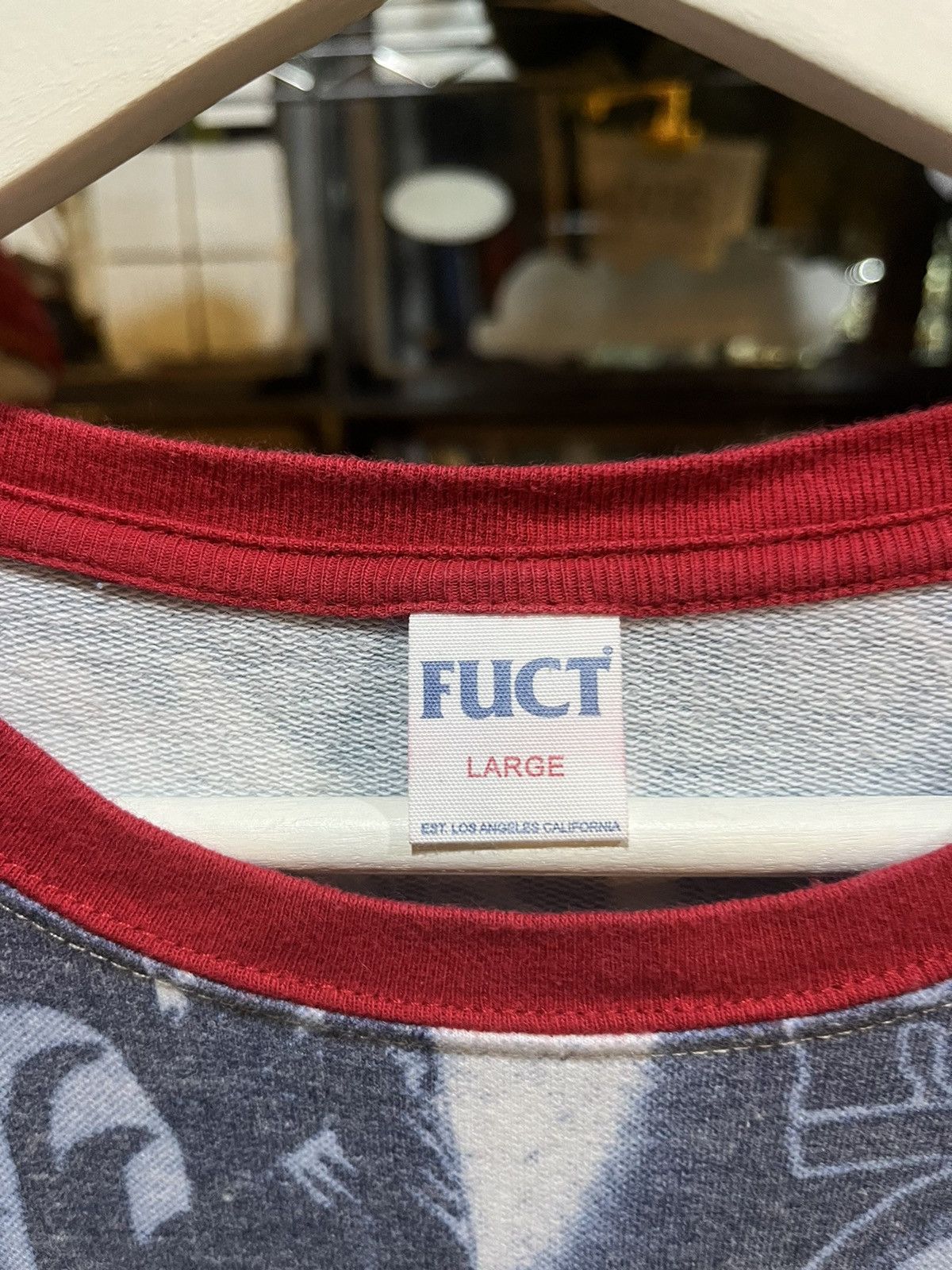 FUCT Fuct Skateboards Sk8 Tee Mega Print Size US L / EU 52-54 / 3 - 5 Thumbnail