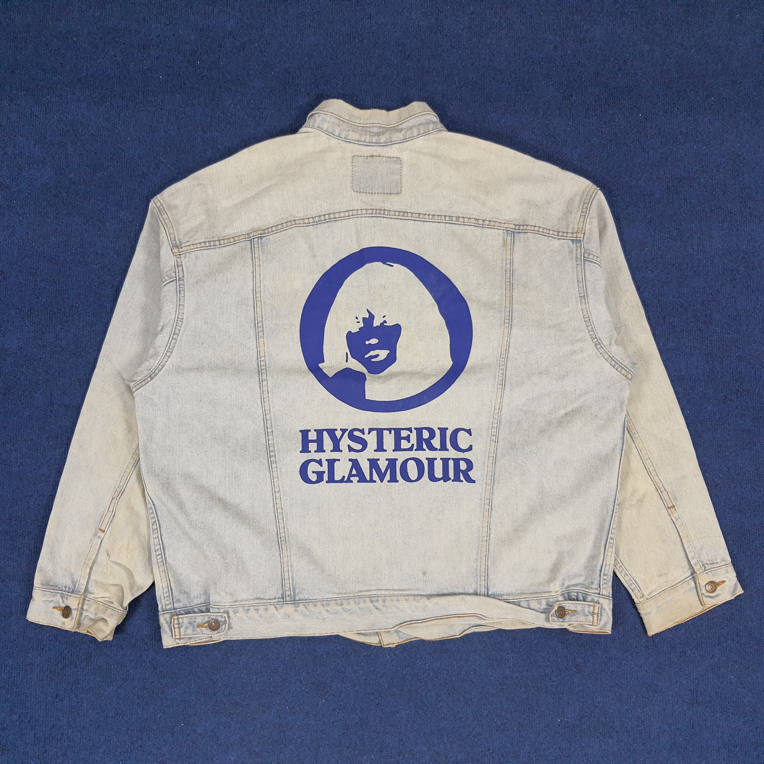 Levi's × Vintage Vintage Levi's Denim Custom Hysteric Glamour Jeans Jacket Size US XXL / EU 58 / 5 - 1 Thumbnail