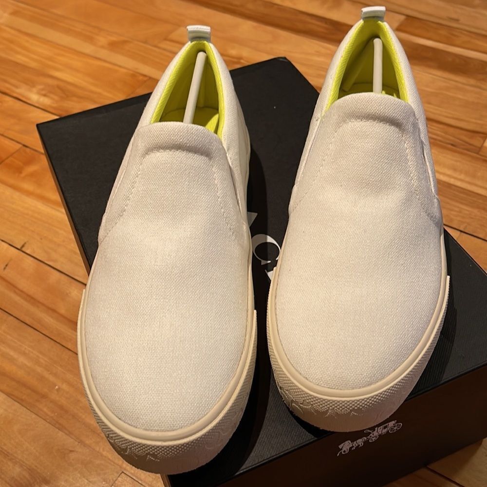 Coach Coach optic white Citysole slip on sneaker. New, in box. Si Size US 8.5 / IT 38.5 - 2 Thumbnail