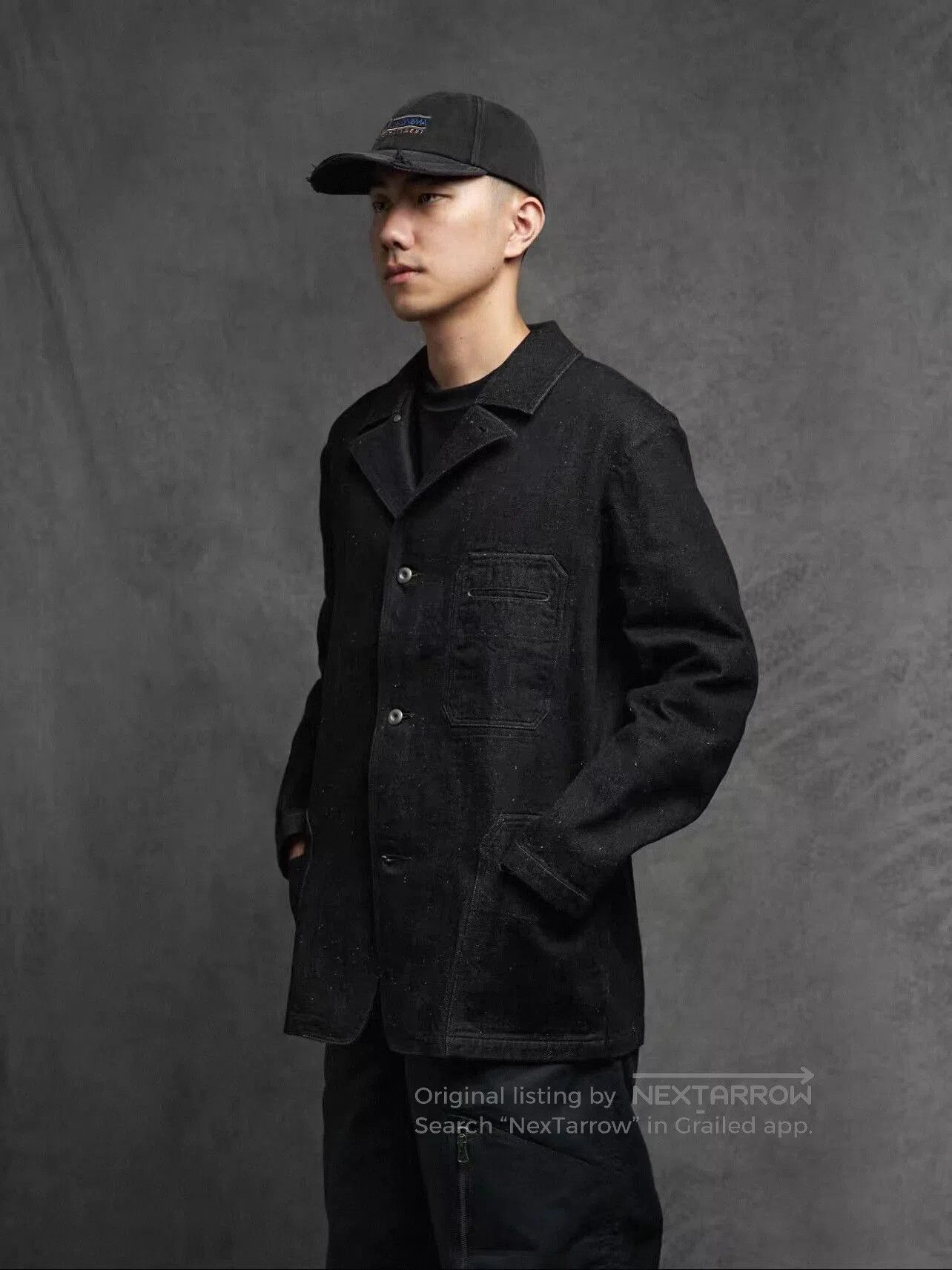 MotivMfg New Castel Denim Jacket for Men. Size US L / EU 52-54 / 3 - 8 Thumbnail