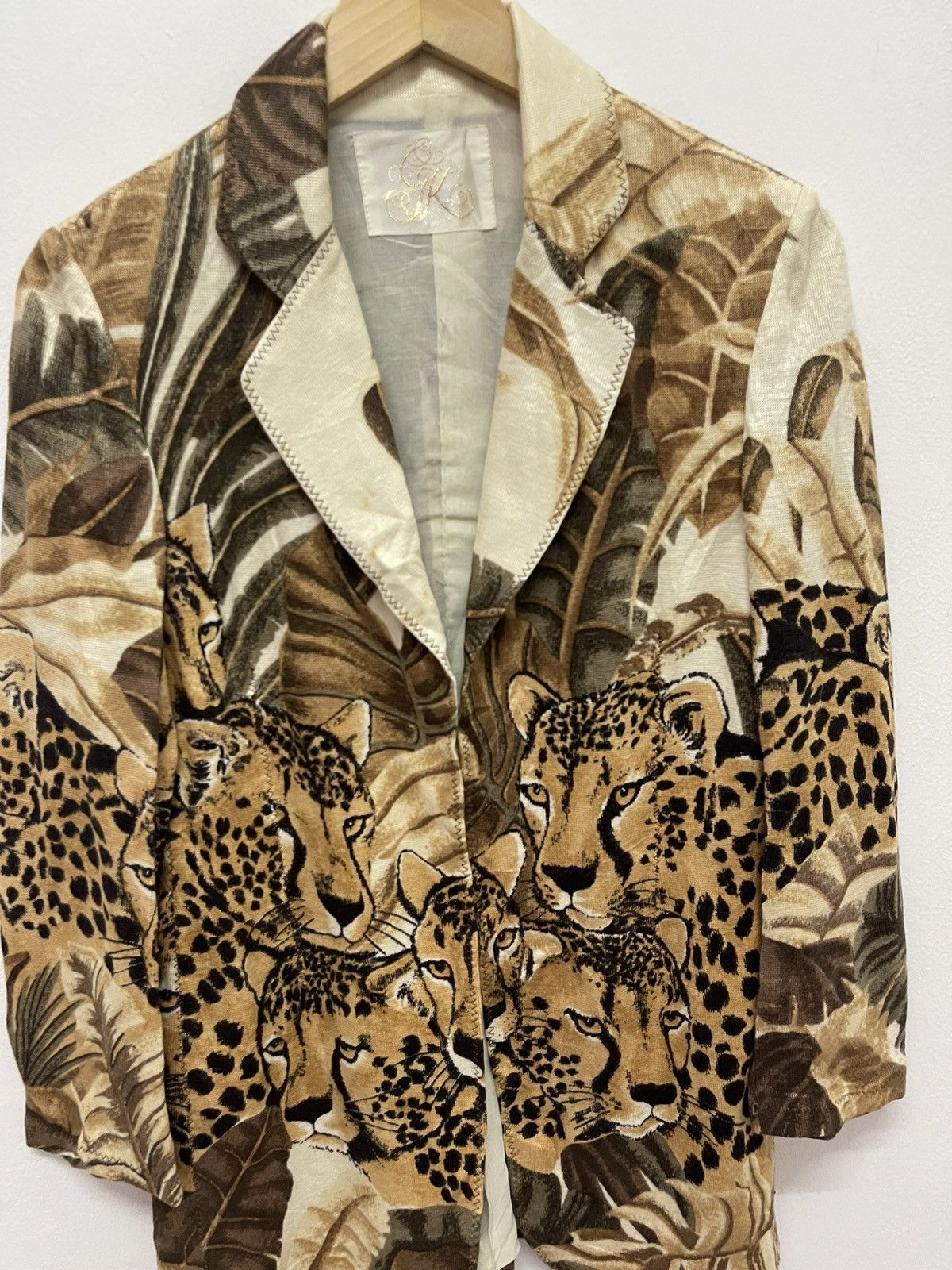 Japanese Brand Vintage Luxury Graffiti Inspired Versace Design Size US S / EU 44-46 / 1 - 3 Thumbnail