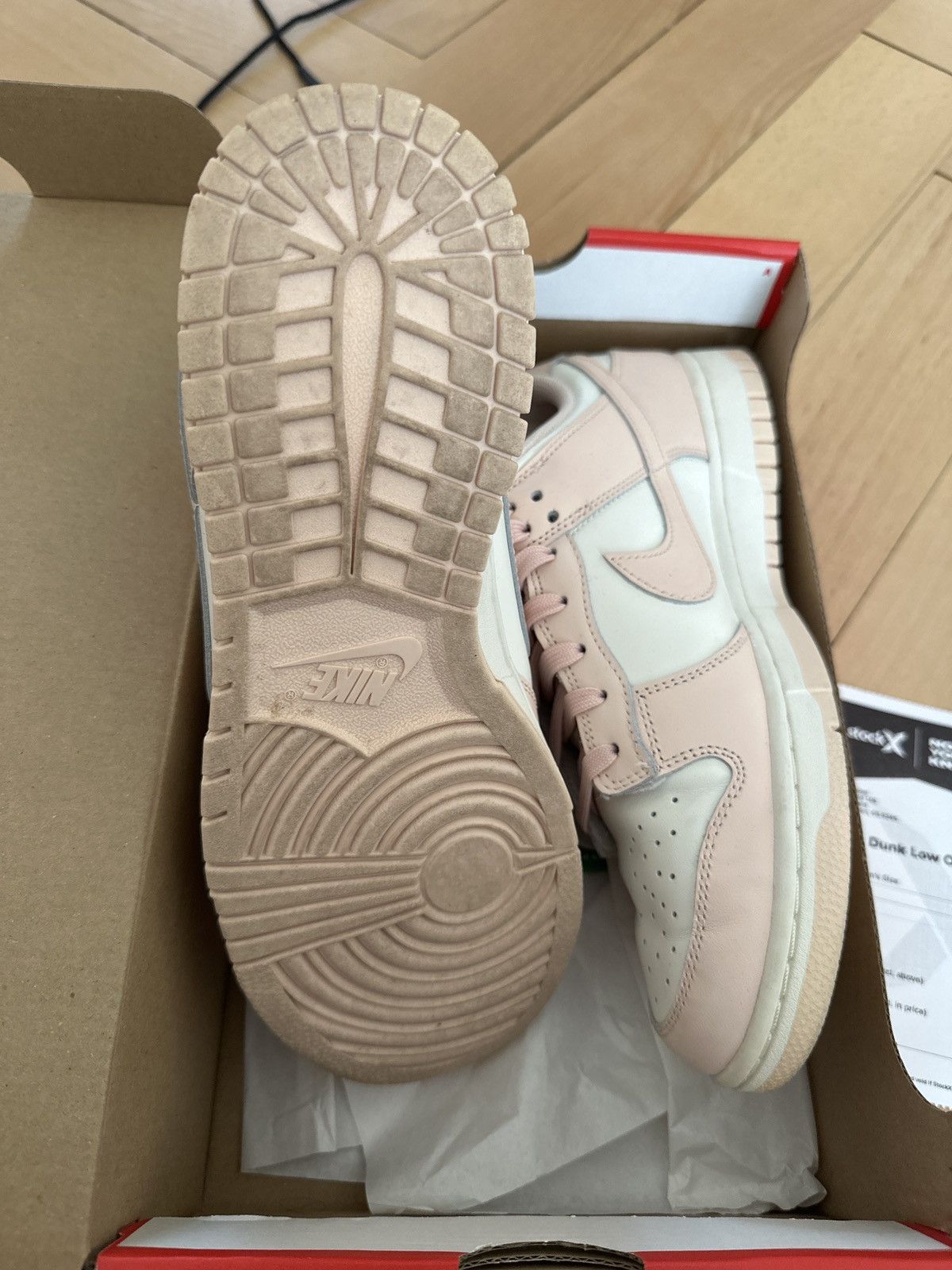 Nike Nike Dunk Low Orange Pearl Size US 8.5 / EU 41-42 - 6 Thumbnail