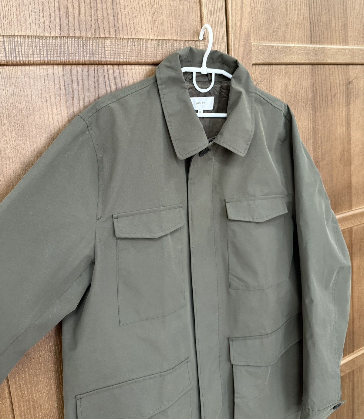 Reiss Reiss Khaki Goretex Trench Jacket Mens Size XL Size US XL / EU 56 / 4 - 3 Thumbnail