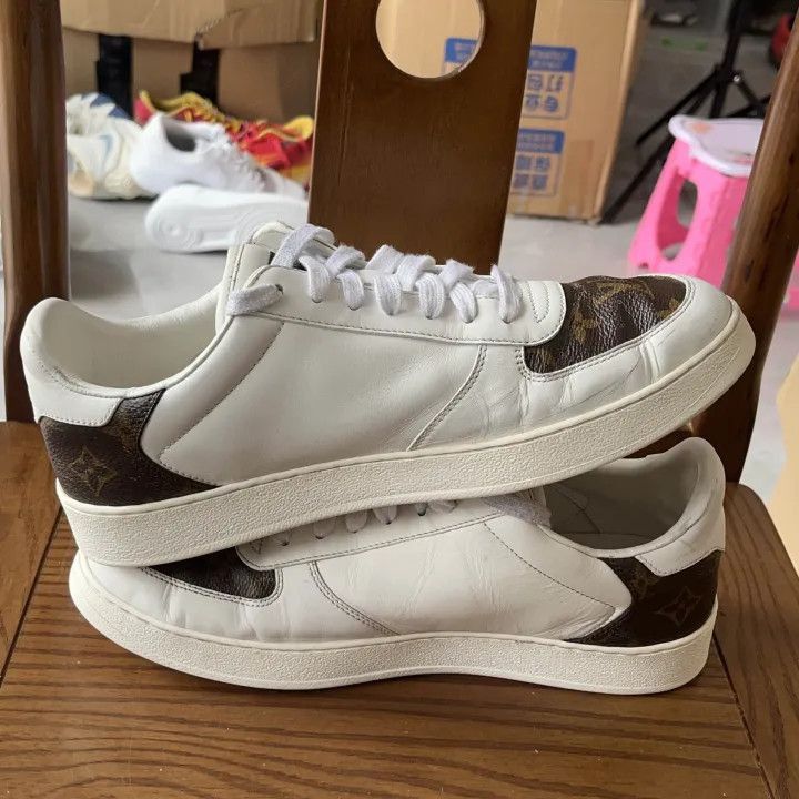 Louis Vuitton Louis Vuitton Rivoli Low-Top Fashion Sneakers -2508 Size US 8.5 / EU 41-42 - 4 Thumbnail