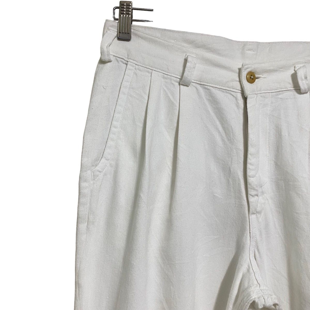 Orslow Orslow White Billy Cropped Pants Size US 29 - 8 Thumbnail