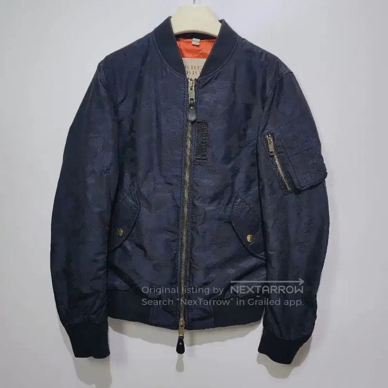 Burberry Burberry XS Women's Navy Polyester Jacket. Size XS / US 0-2 / IT 36-38 - 1 Thumbnail
