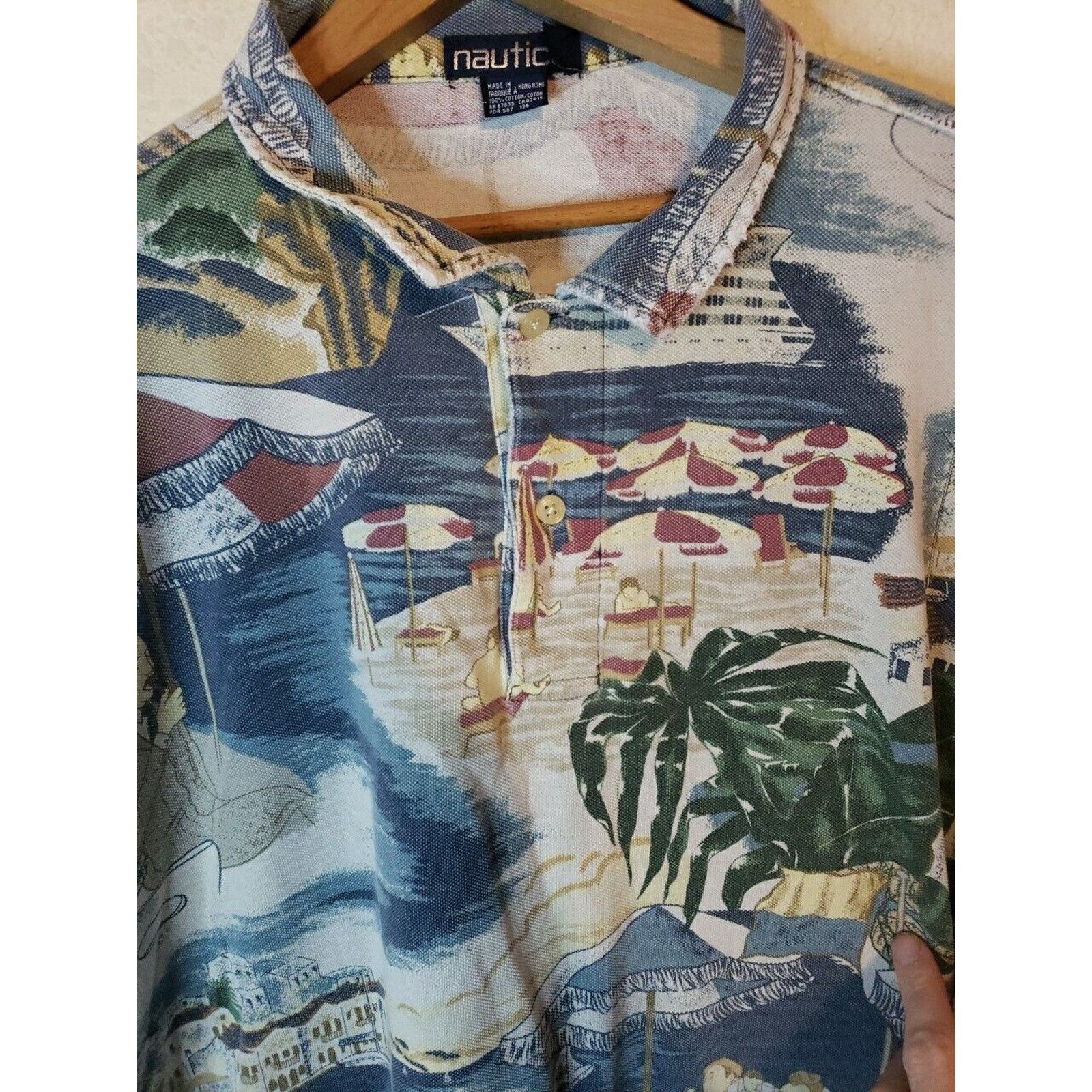 Nautica Nautica Shirt Men’s XL CRUISE SHIP vacation Beach Size US XL / EU 56 / 4 - 5 Thumbnail