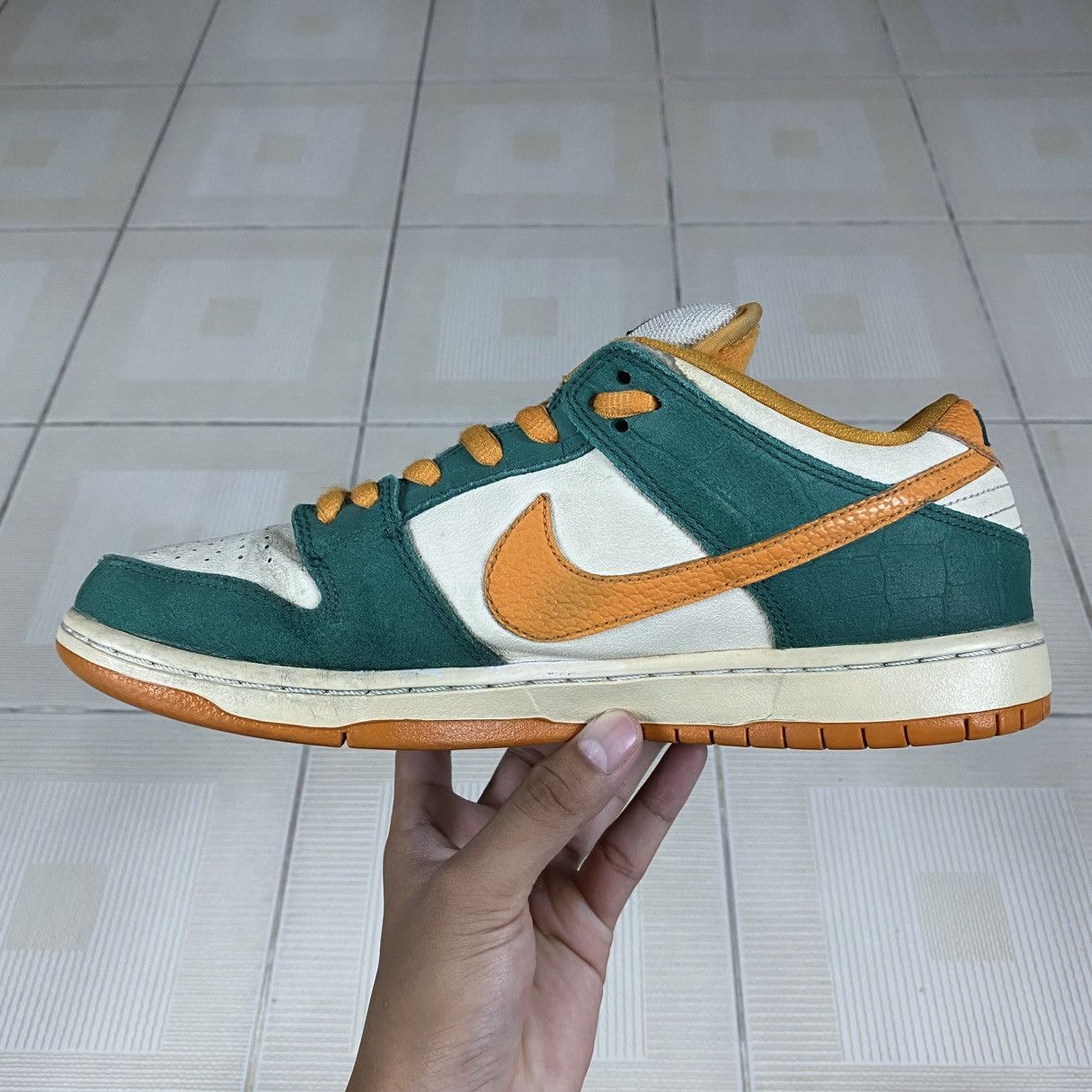 Nike SB Dunk Low Legion Pine 2013 Size US 8.5 / EU 41-42 - 3 Thumbnail