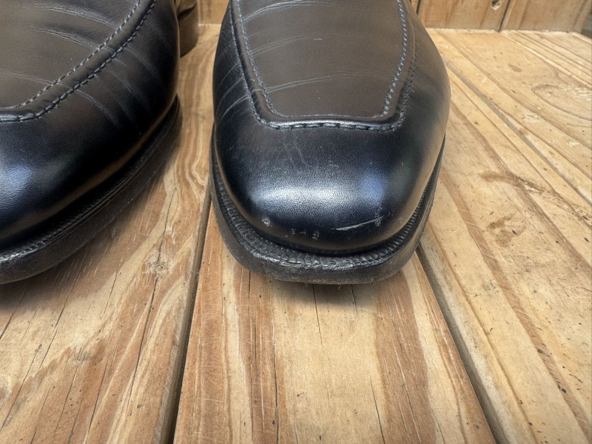 George Cleverley George cleverly black slip on men’s leather loafers US 10 E Size US 10 / EU 43 - 4 Thumbnail