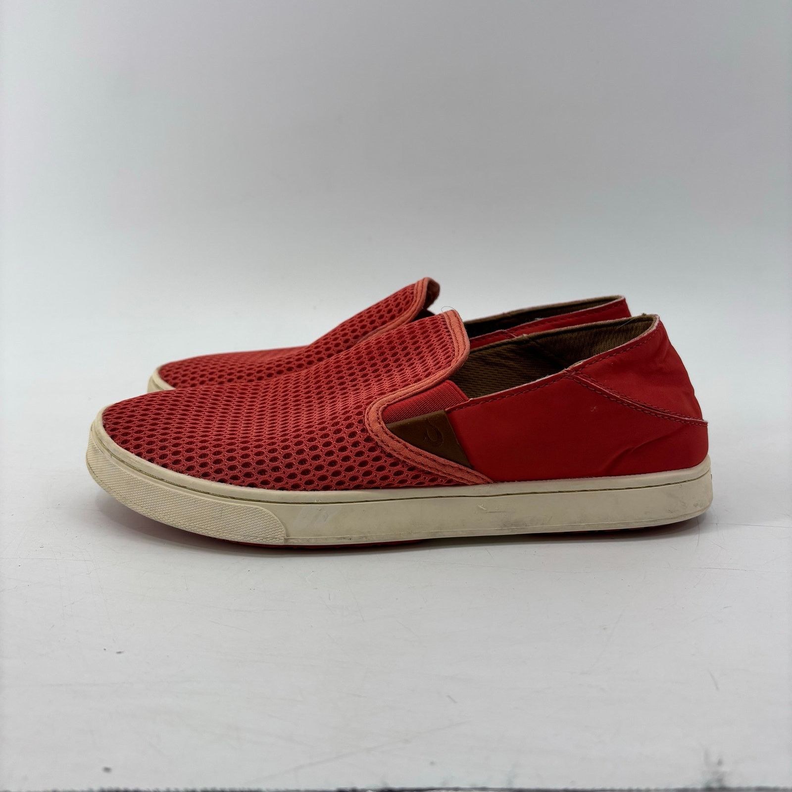 Olukai Olukai Womens Size 7.5 Pehuea Slip On Sneakers Coral Casual Size US 7.5 / IT 37.5 - 1 Thumbnail