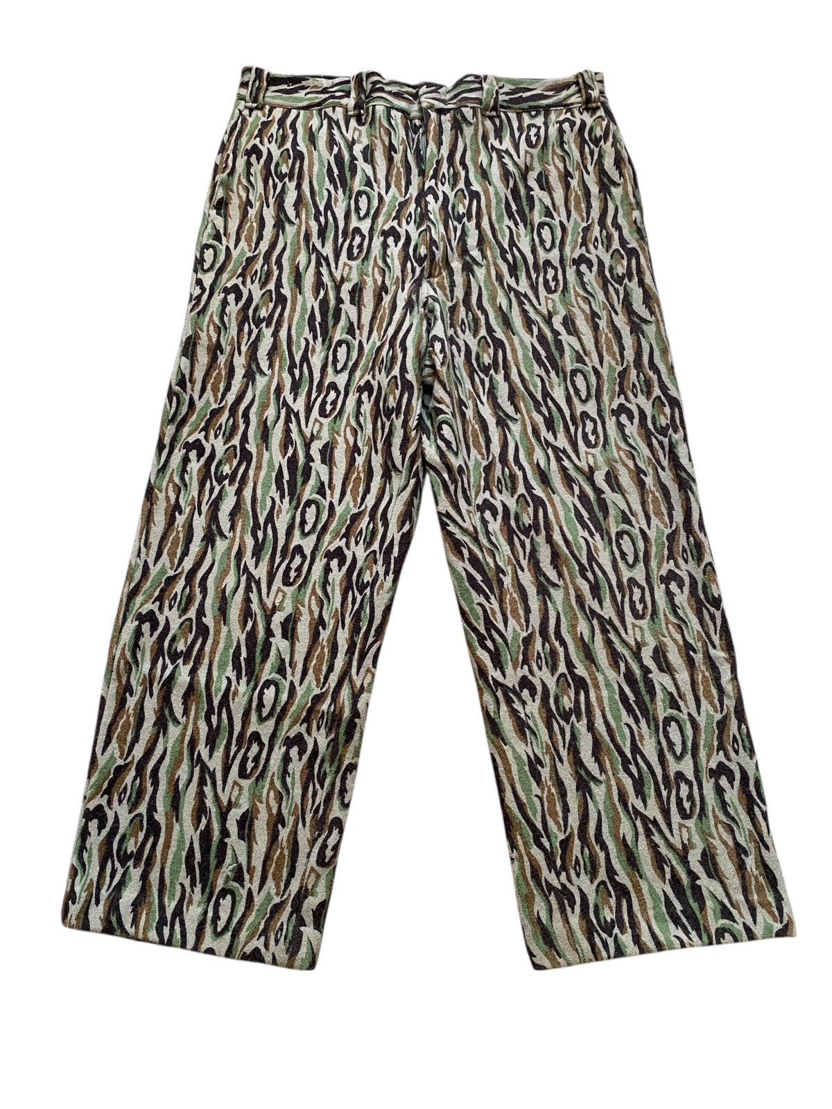 Woolrich Woolen Mills Woolrich camofalme🔥wool pants made in usa Size US 35 - 1 Thumbnail