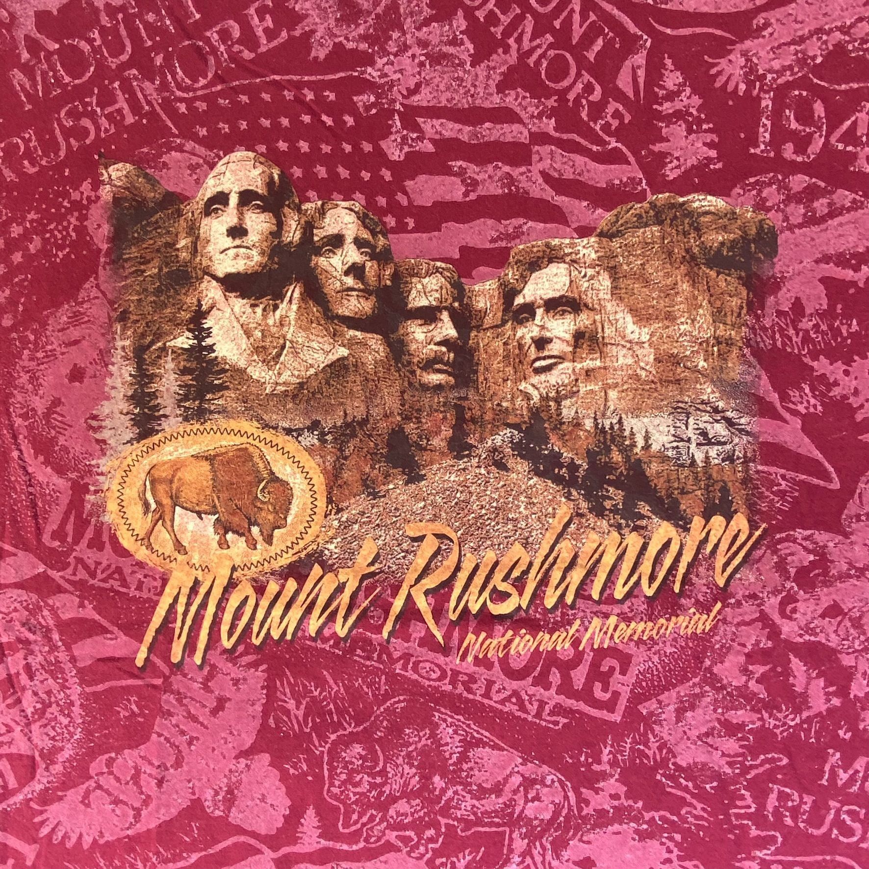 Jerzees × Vintage Vintage Y2K Mount Rushmore Shirt USA America Monument Tee Size US XL / EU 56 / 4 - 3 Thumbnail