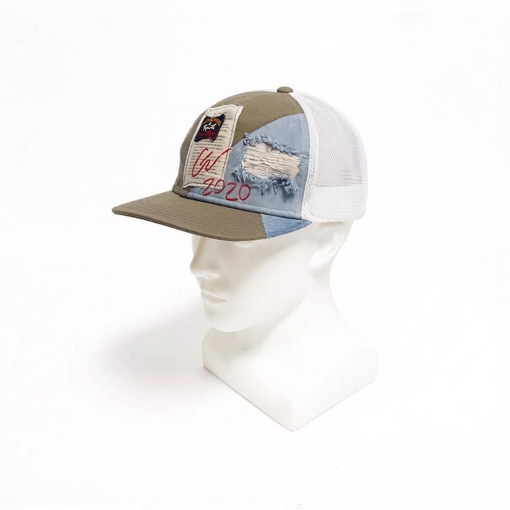 Greg Lauren Greg Lauren x Paul&Shark Woven Baseball Cap Size ONE SIZE - 1 Thumbnail