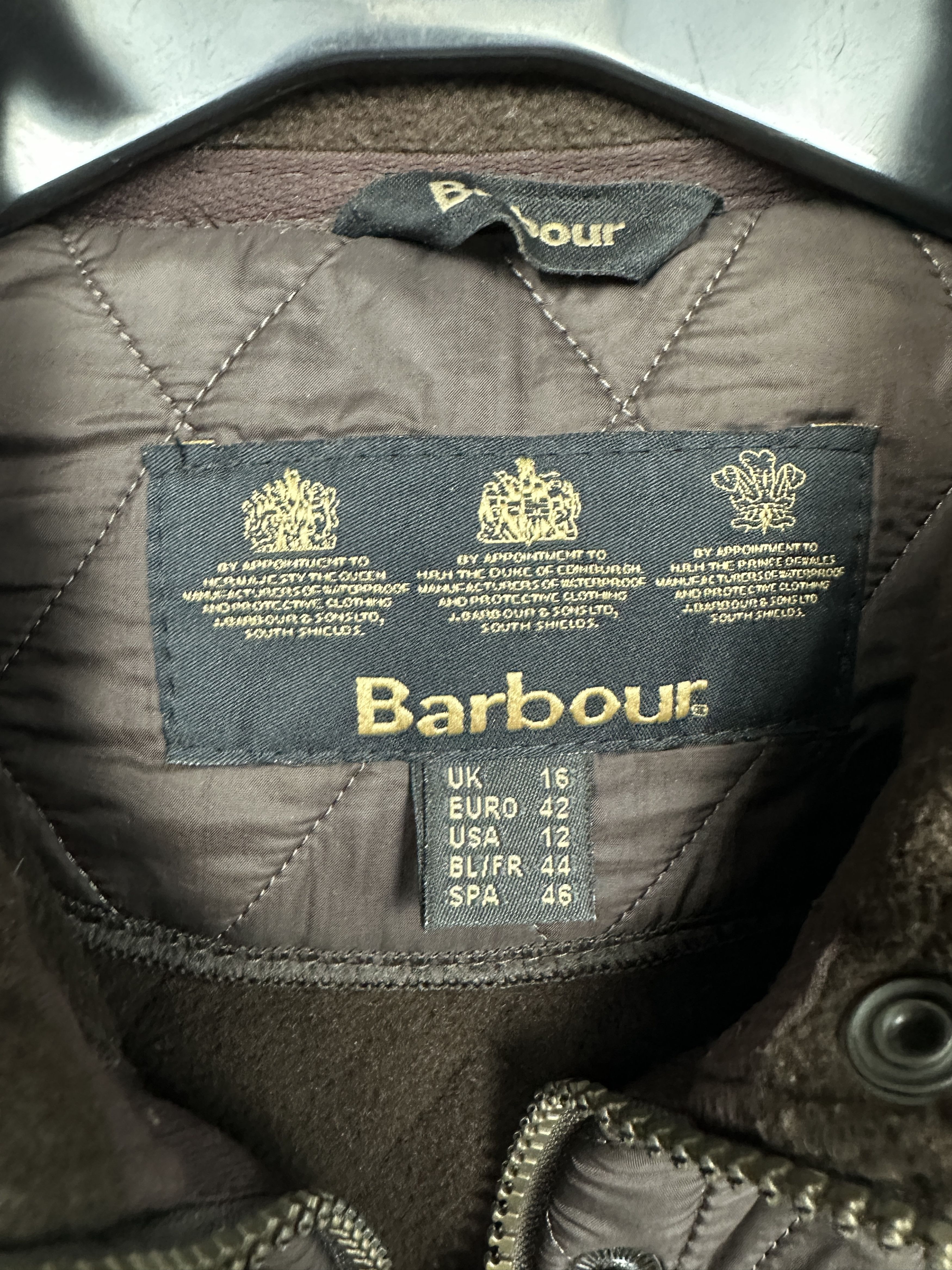 Barbour Barbour Womens Utility Winter Quilted Jacket Size XL / US 12-14 / IT 48-50 - 4 Thumbnail